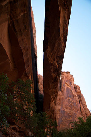 Arch at Negro Bill Canyon, UT