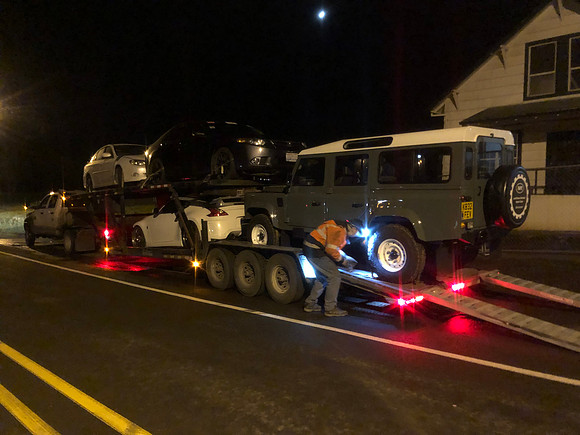 Ready for unloading