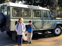 Leyla and Emre at Oregon Trail Muesum