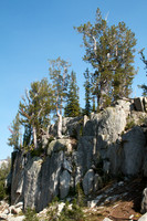 Rock outcrop near Moccasin Lake